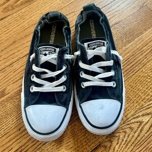 Converse Chuck Taylor All Star ShoreLine Slip Women's Shoes Black/Mason/White